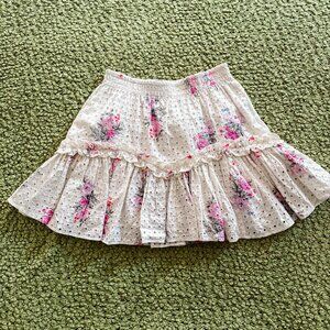 LoveShackFancy Mini Skirt (XS) - Never worn!